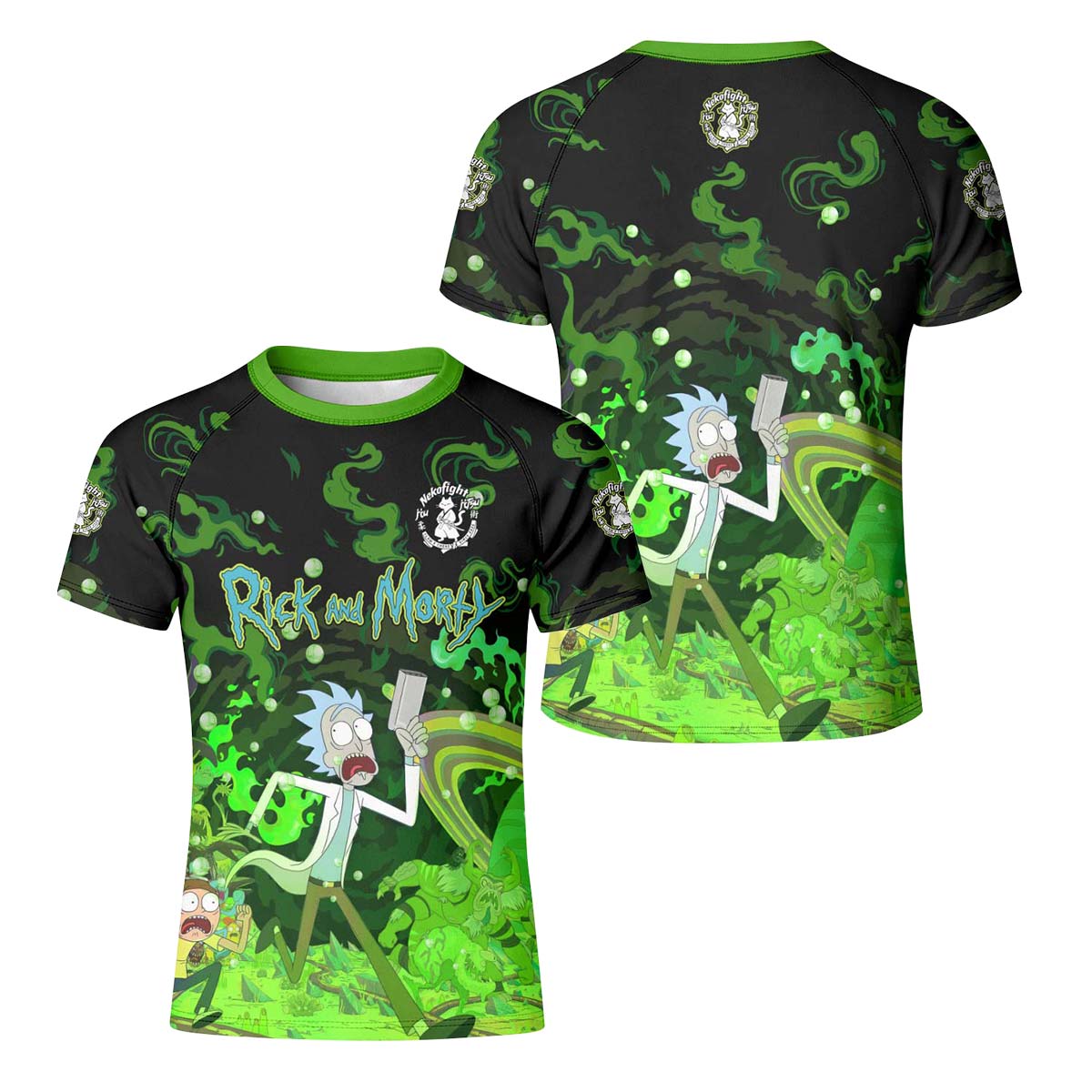 Rick And Morty Kid Rash Guard