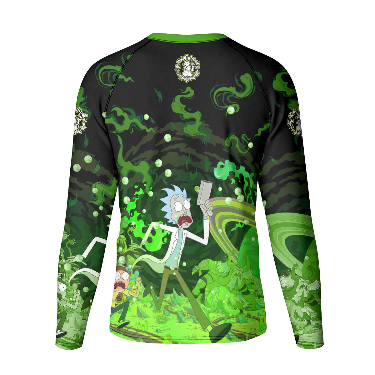 Rick And Morty Kid Rash Guard