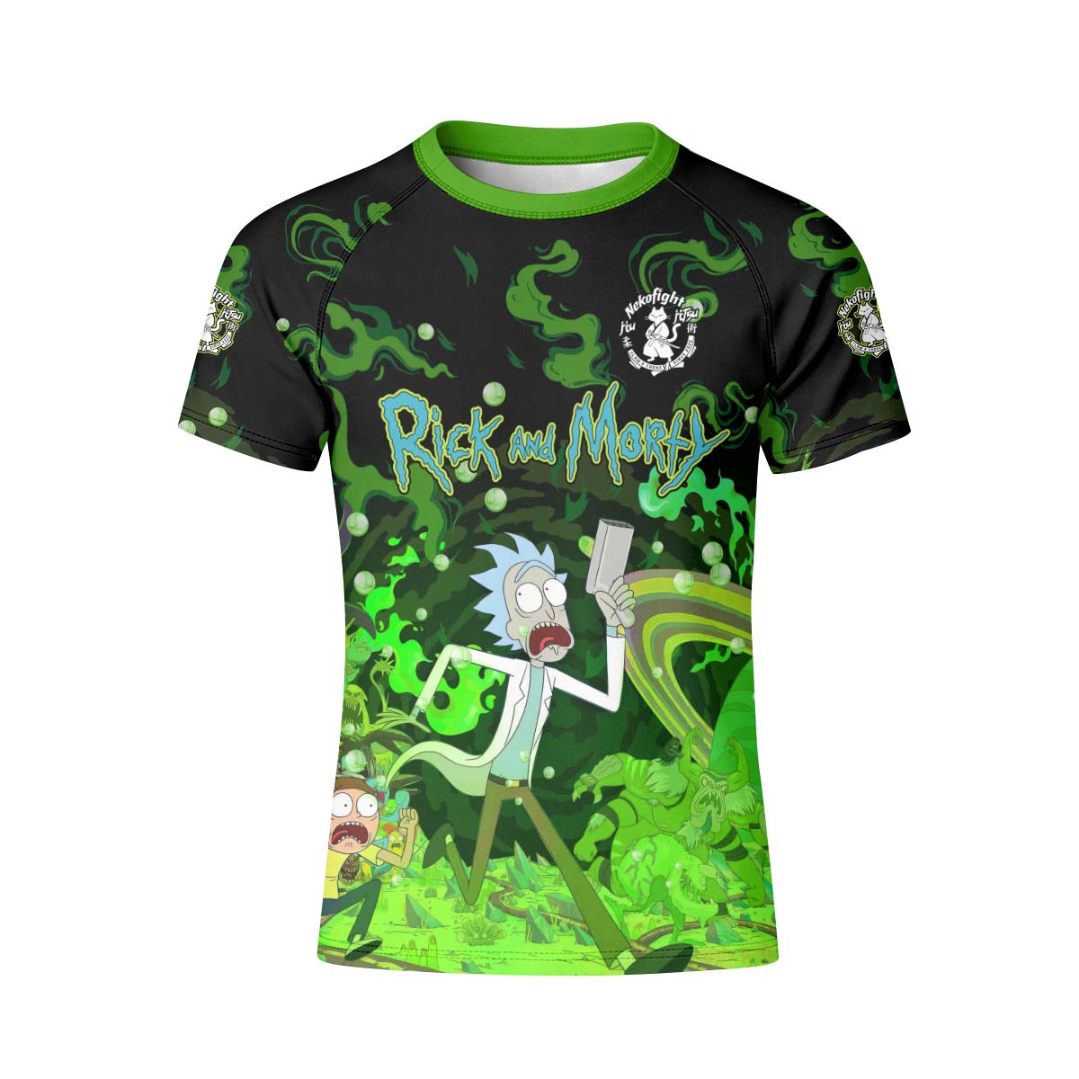 Rick And Morty Kid Rash Guard