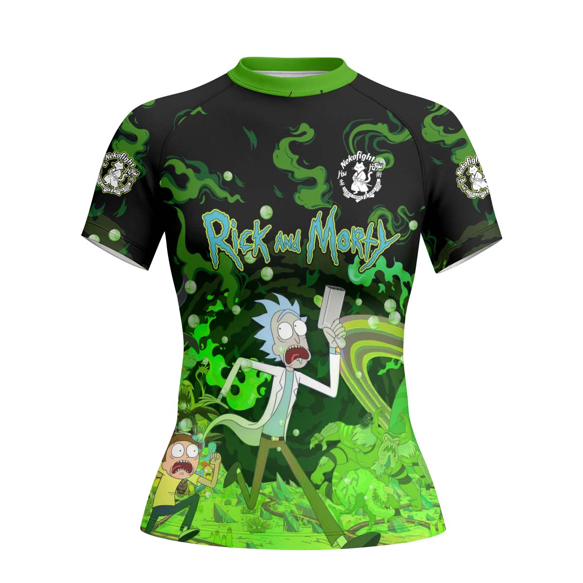 Rick And Morty Rash Guard