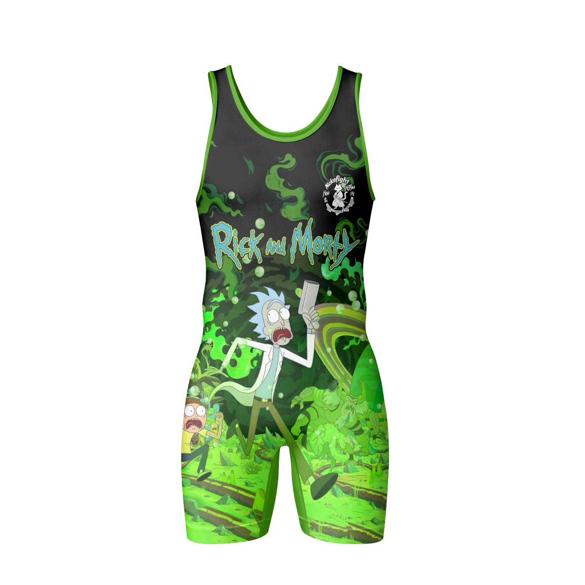 Rick And Morty Wrestling Singlet