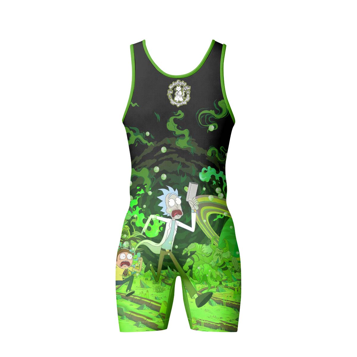 Rick And Morty Wrestling Singlet