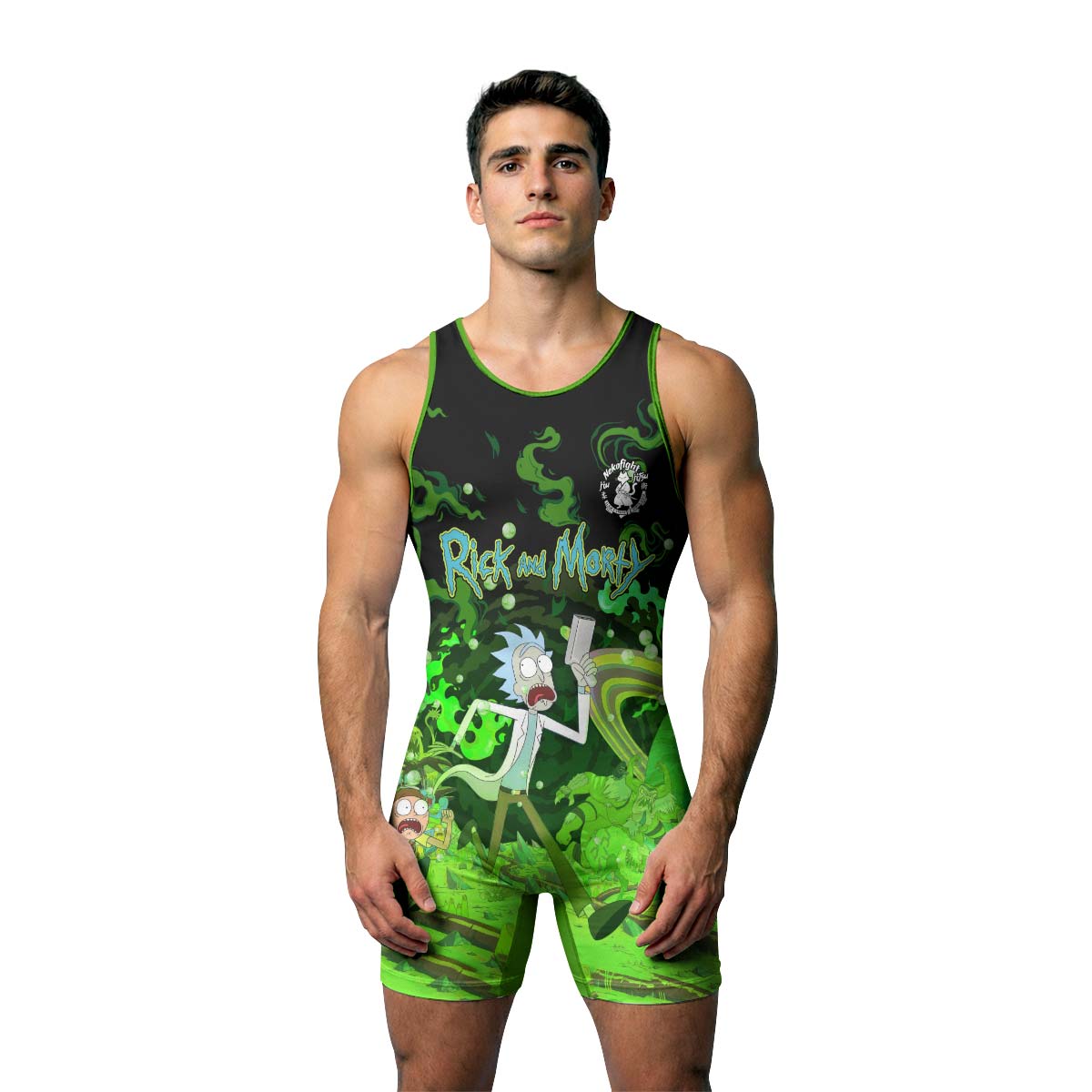 Rick And Morty Wrestling Singlet