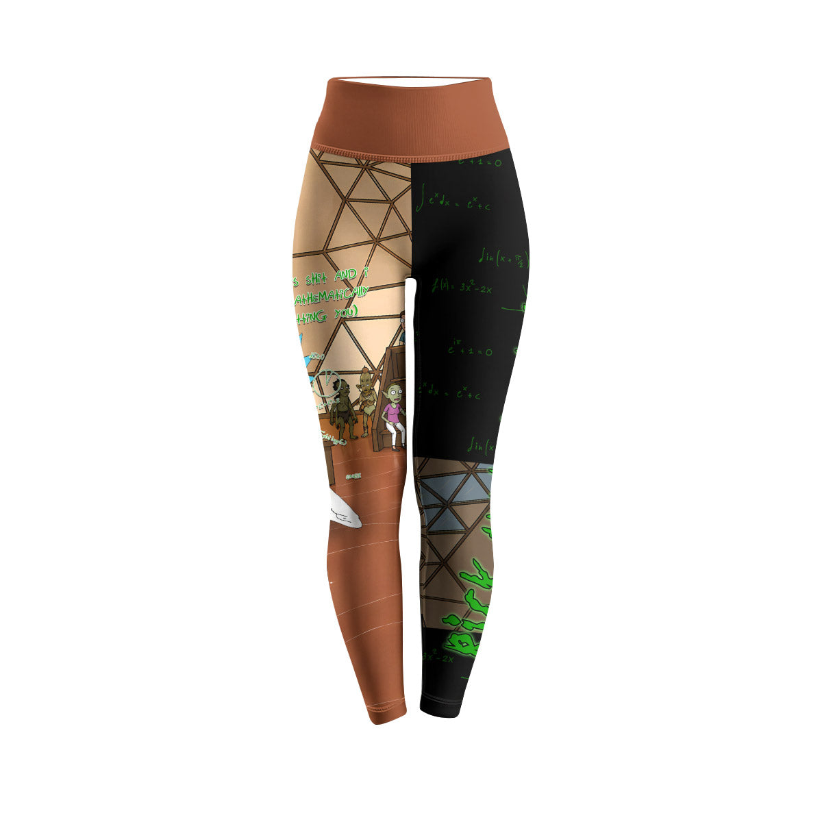  Rick and Morty BJJ Women's Leggings