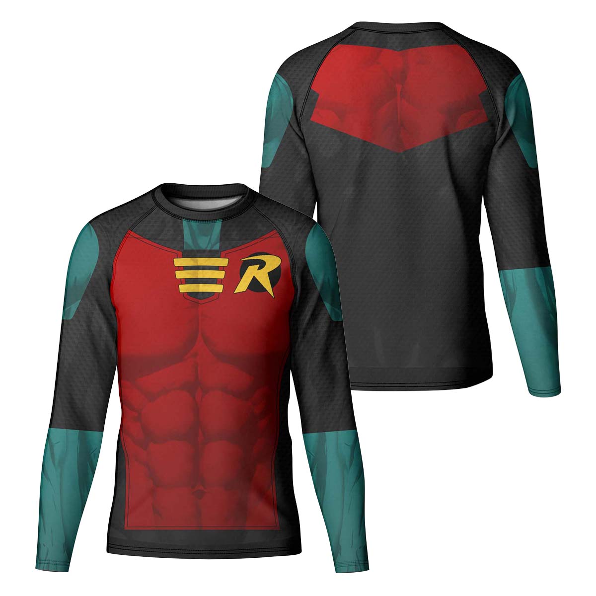 Robin Cosplay Kids Rash Guard