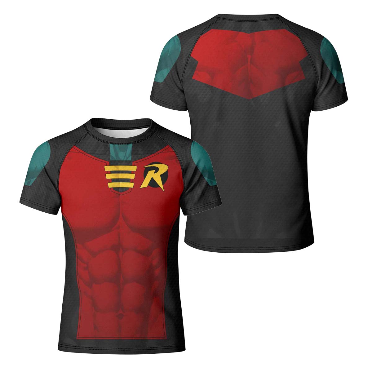 Robin Cosplay Kids Rash Guard