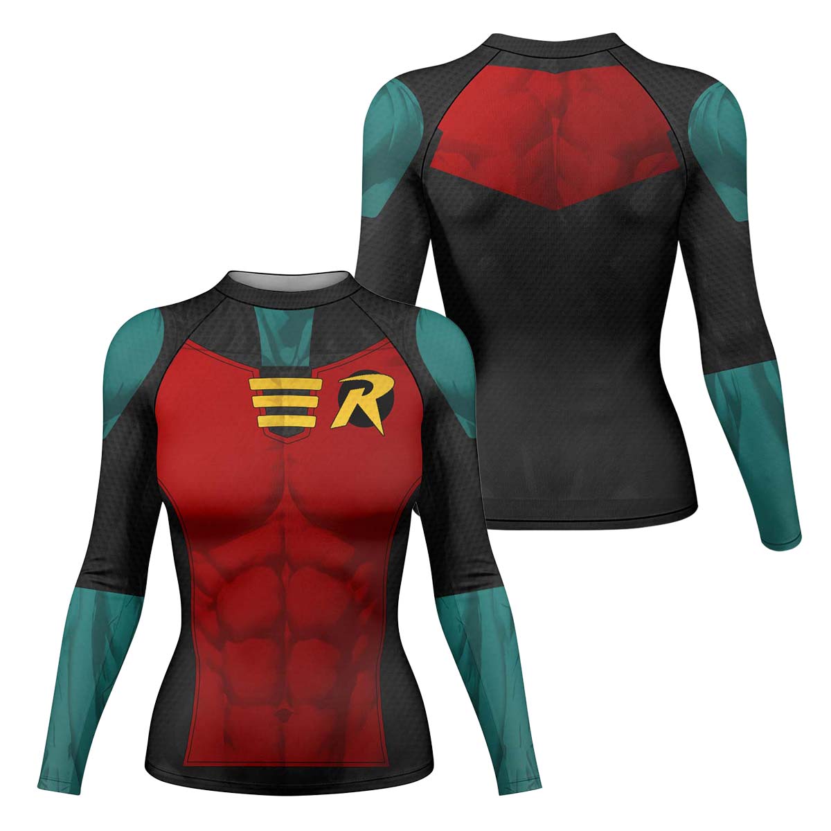  Robin Cosplay Rash Guard