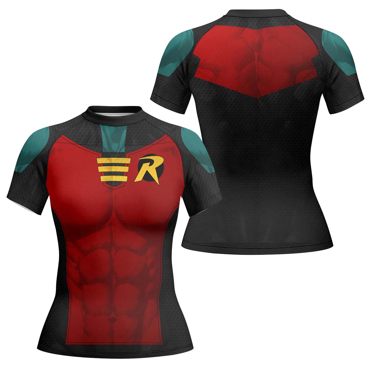  Robin Cosplay Rash Guard