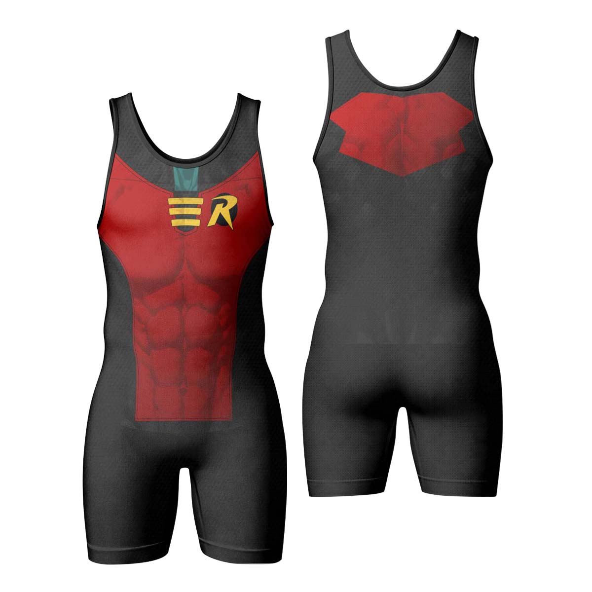  Robin Cosplay Wrestling Singlet