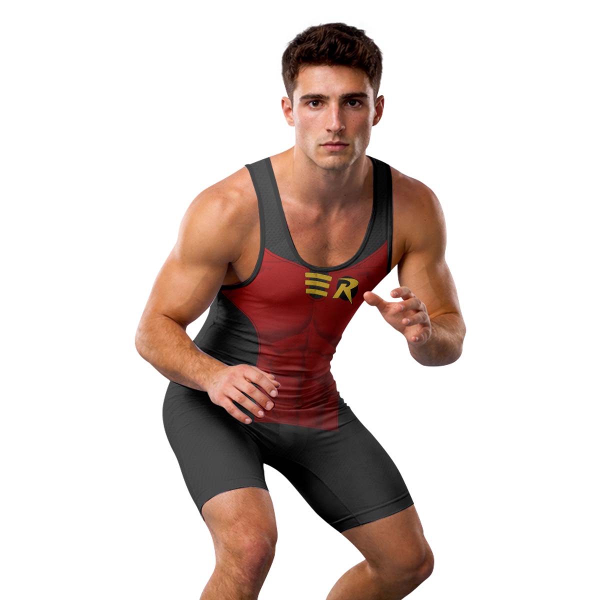 Robin Cosplay Wrestling Singlet