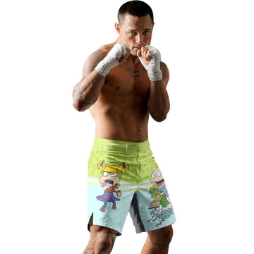 Rugrats Angelica And Tommy Fight Shorts