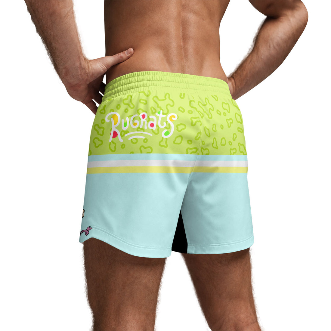 Rugrats Angelica And Tommy Grappling Shorts
