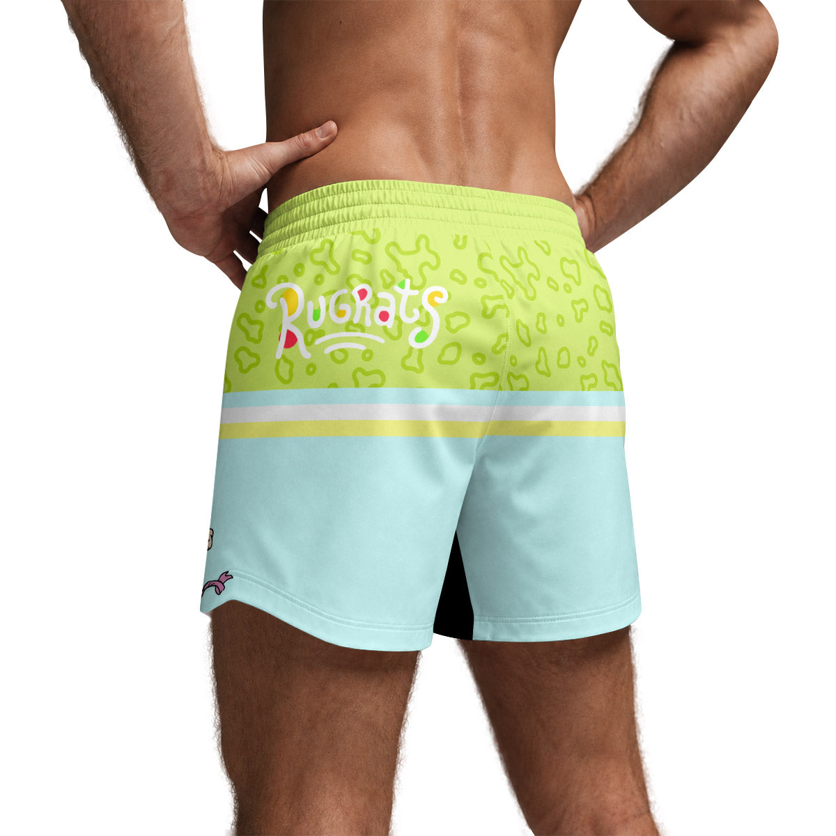 Rugrats Angelica And Tommy Grappling Shorts