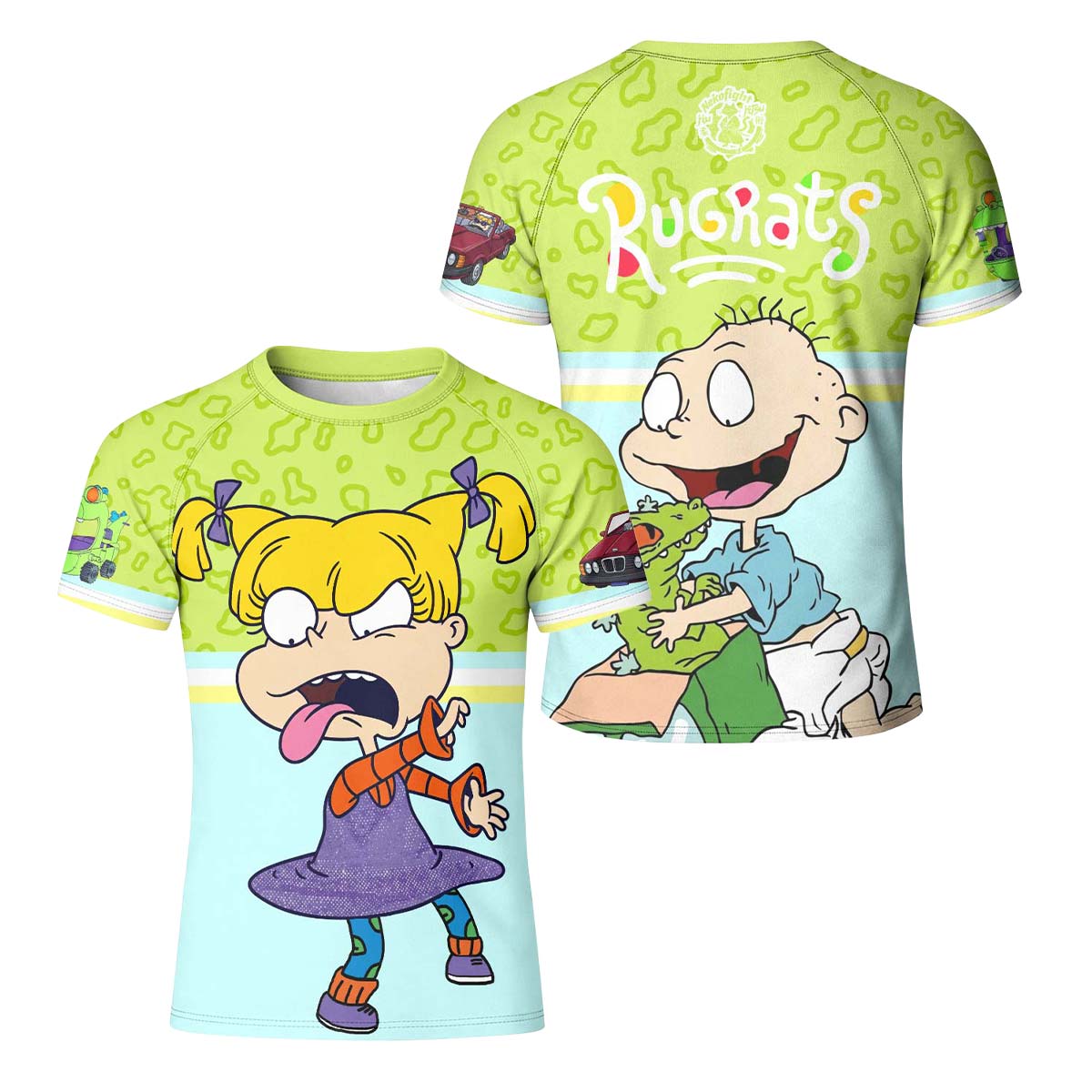 Rugrats Angelica And Tommy Kid Rash Guard