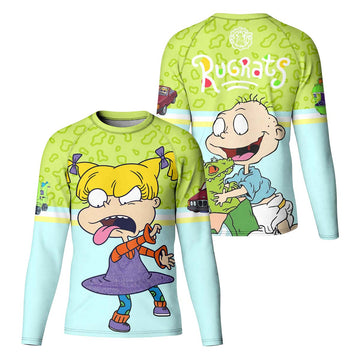Rugrats Angelica And Tommy Kid Rash Guard