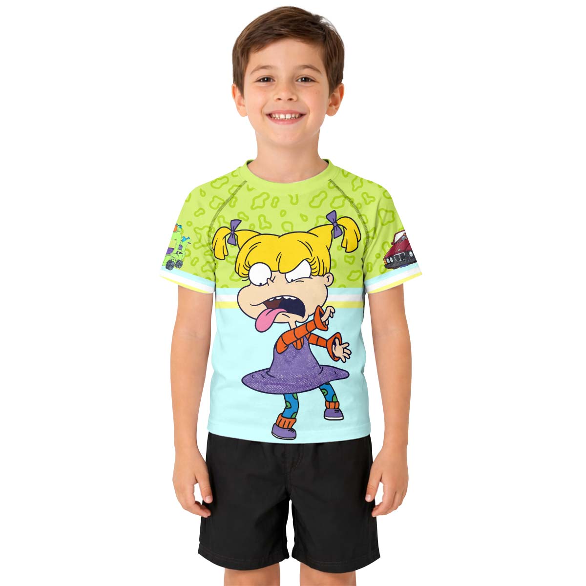 Rugrats Angelica And Tommy Kid Rash Guard