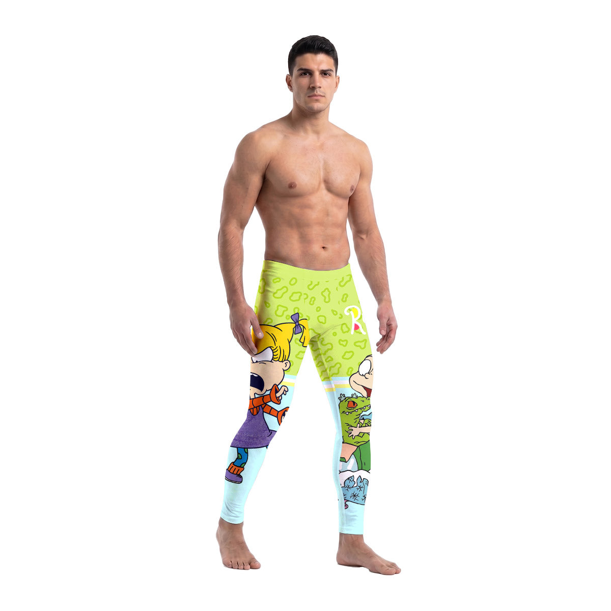  Rugrats Angelica And Tommy Men's Compression Leggings
