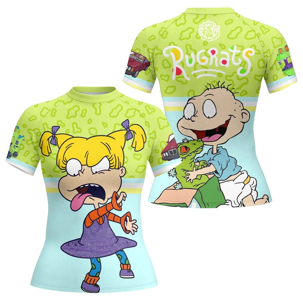 Rugrats Angelica And Tommy Rash Guard