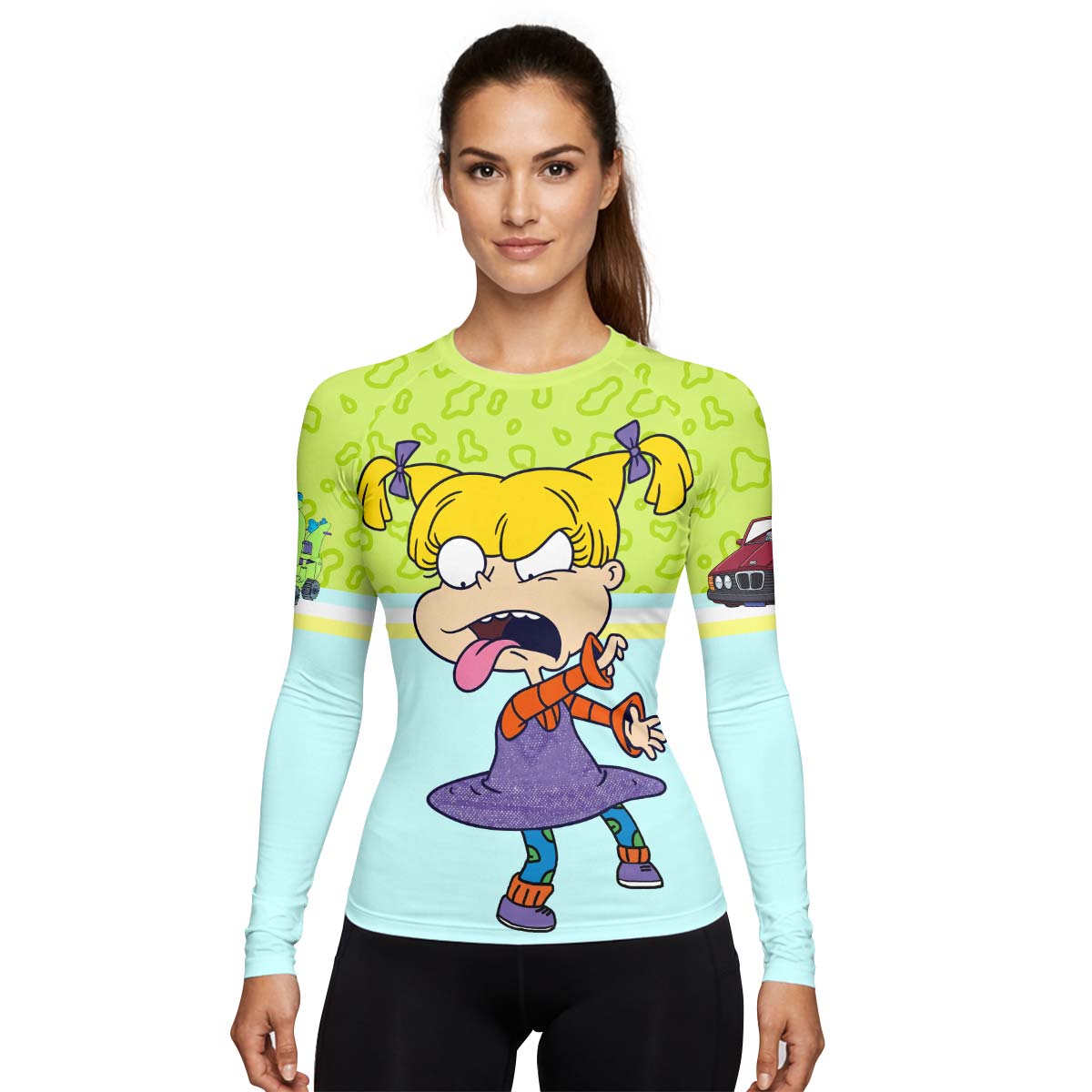 Rugrats Angelica And Tommy Rash Guard