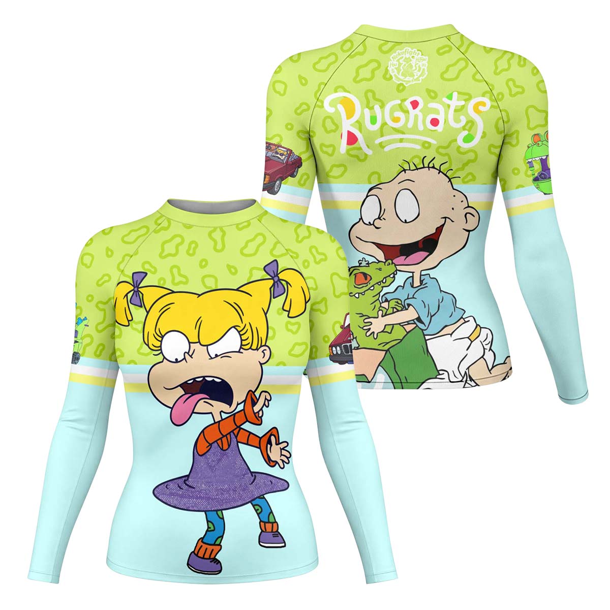Rugrats Angelica And Tommy Rash Guard