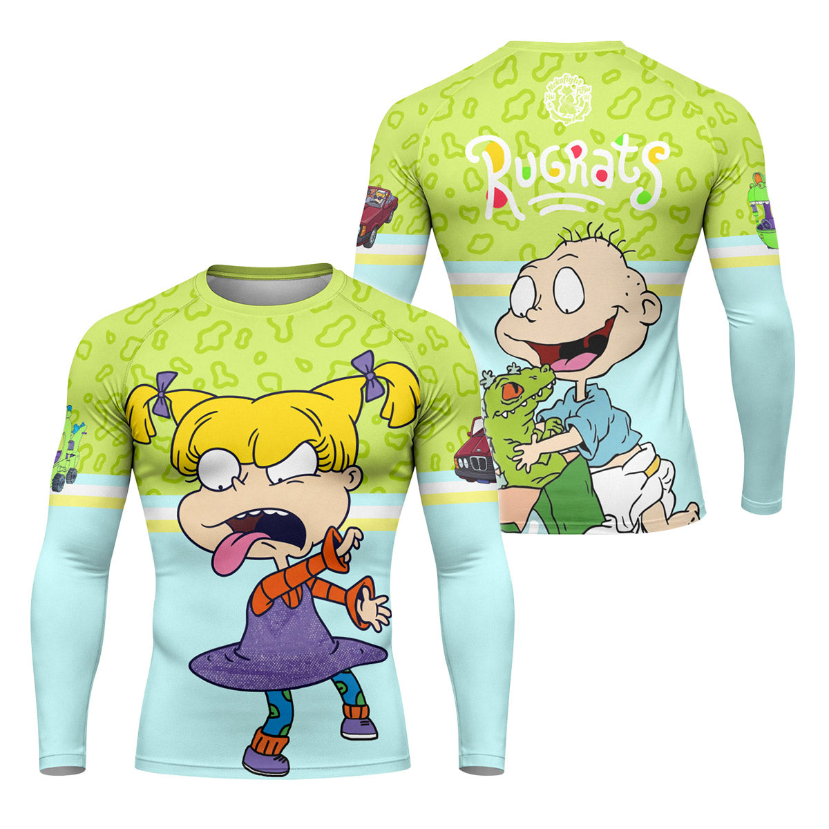 Rugrats Angelica And Tommy Rash Guard