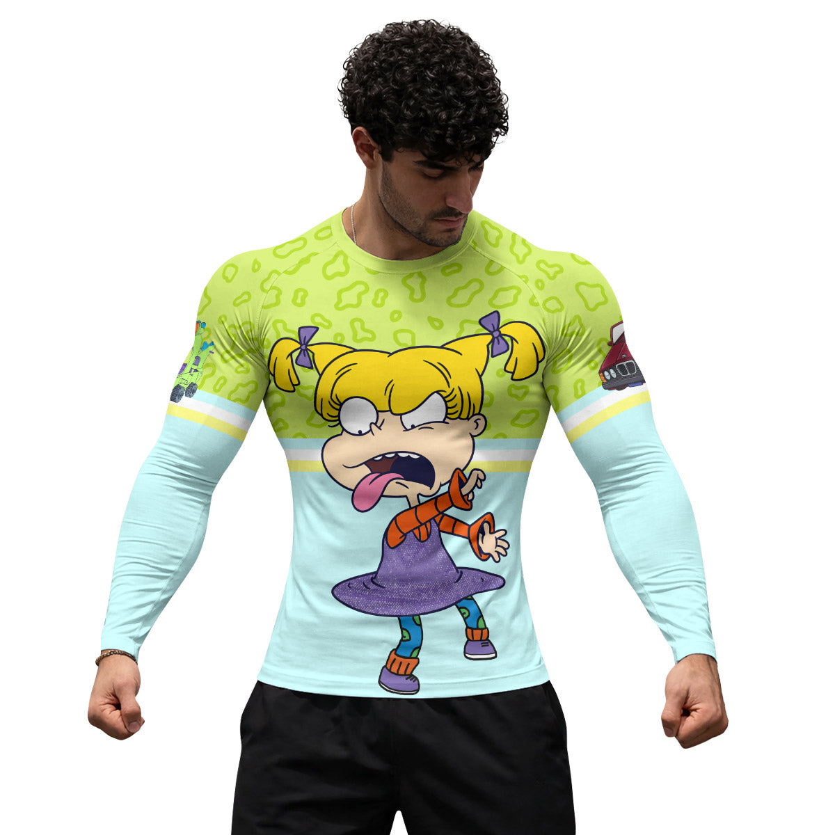 Rugrats Angelica And Tommy Rash Guard