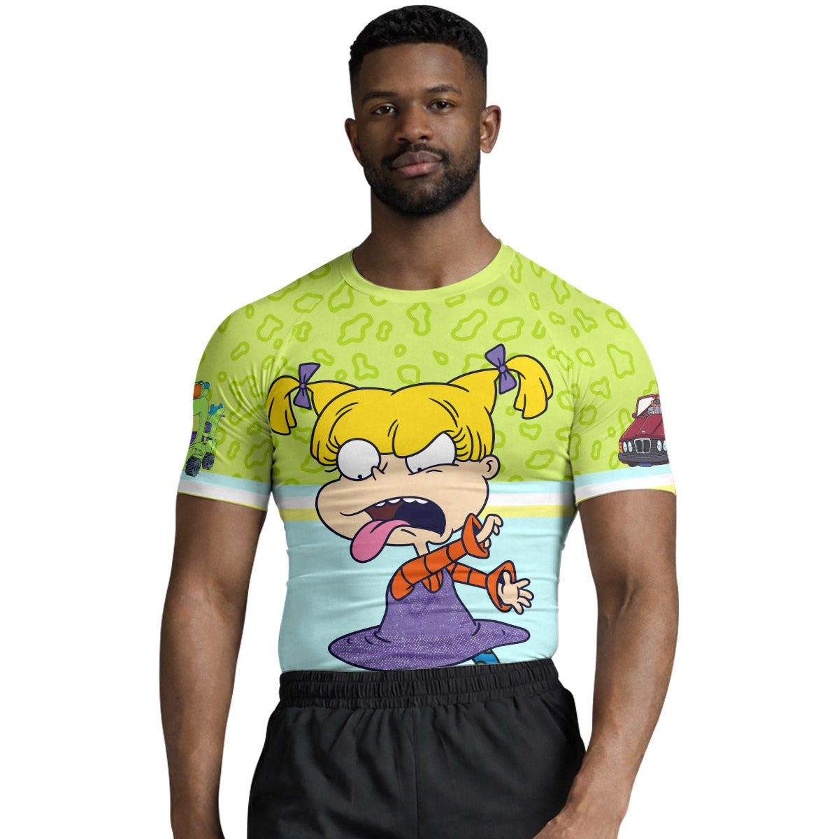 Rugrats Angelica And Tommy Rash Guard