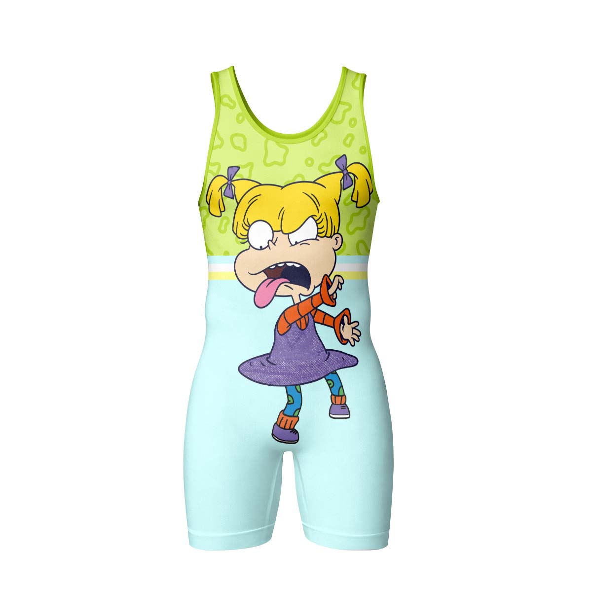 Rugrats Angelica And Tommy Wrestling Singlet