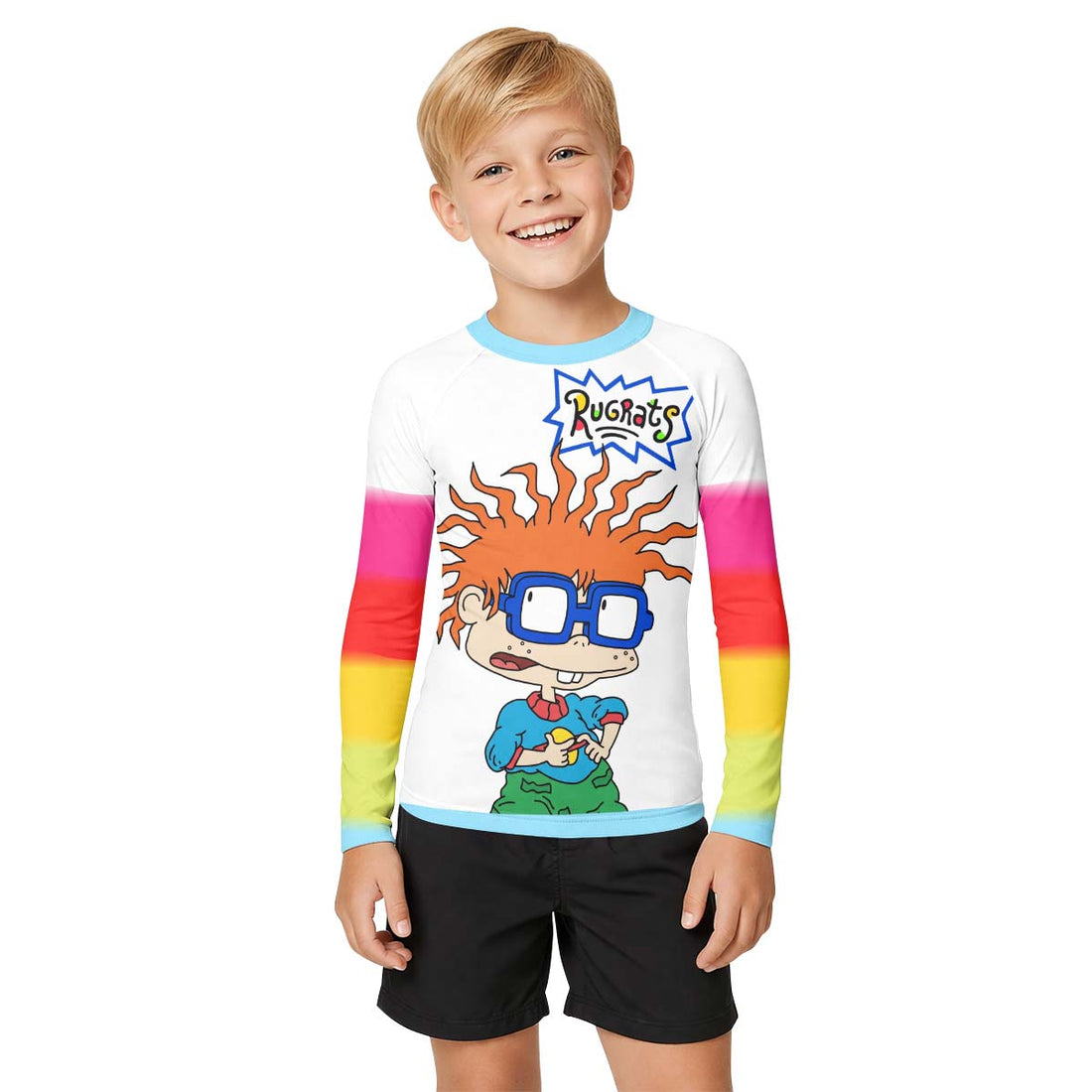 Rugrats Chuckie Kid Rash Guard