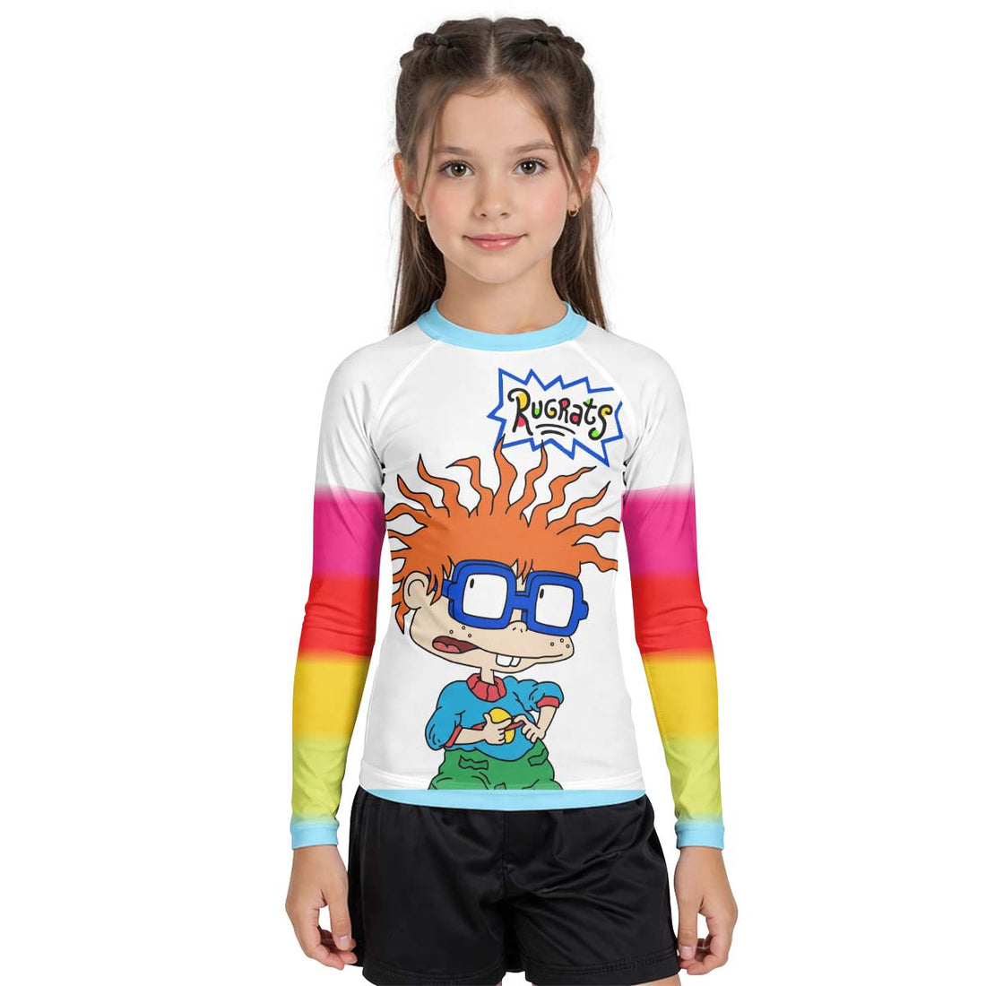 Rugrats Chuckie Kid Rash Guard