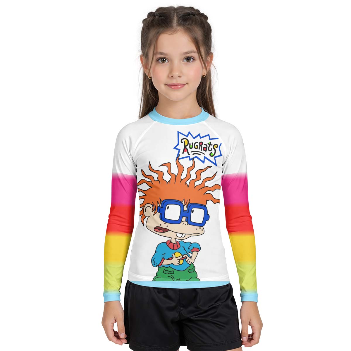 Rugrats Chuckie Kid Rash Guard