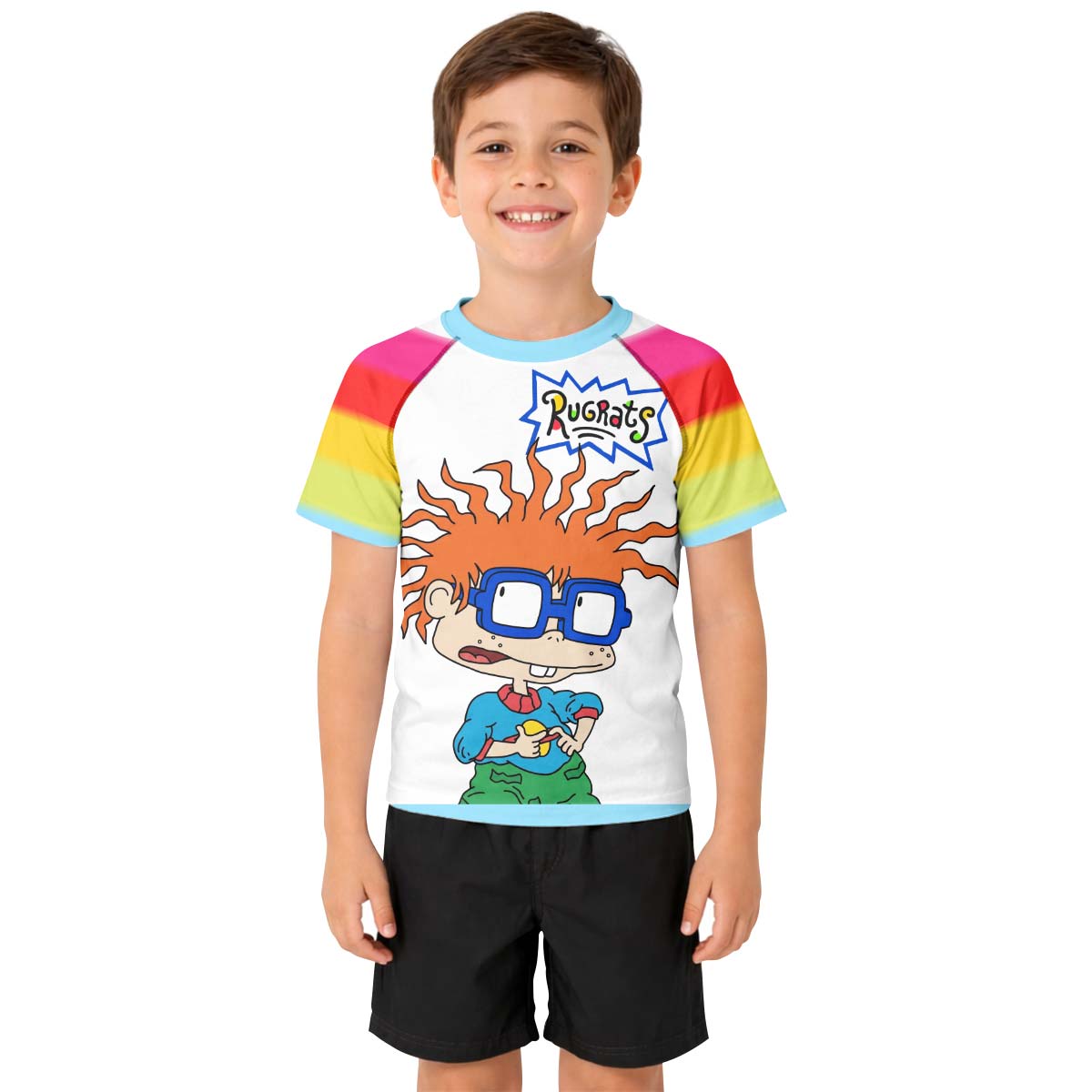 Rugrats Chuckie Kid Rash Guard