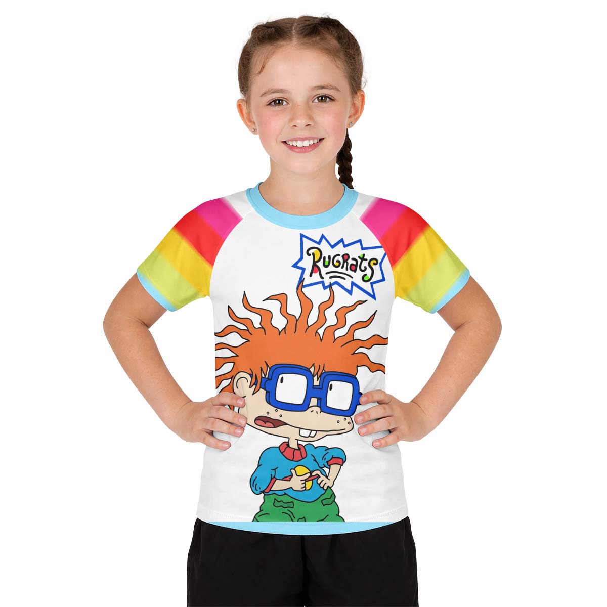 Rugrats Chuckie Kid Rash Guard