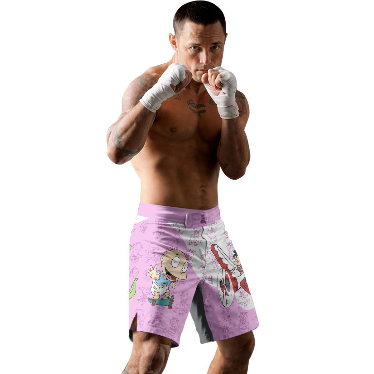 Rugrats Kimi And Tommy Fight Shorts