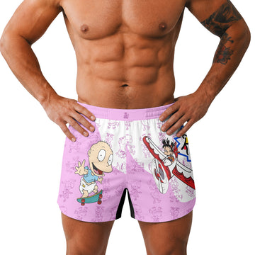 Rugrats Kimi And Tommy Grappling Shorts