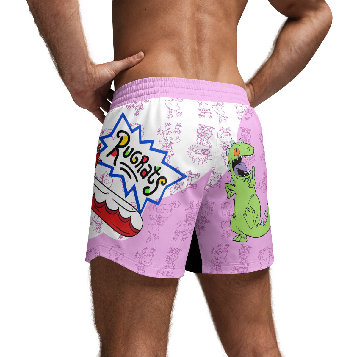 Rugrats Kimi And Tommy Grappling Shorts