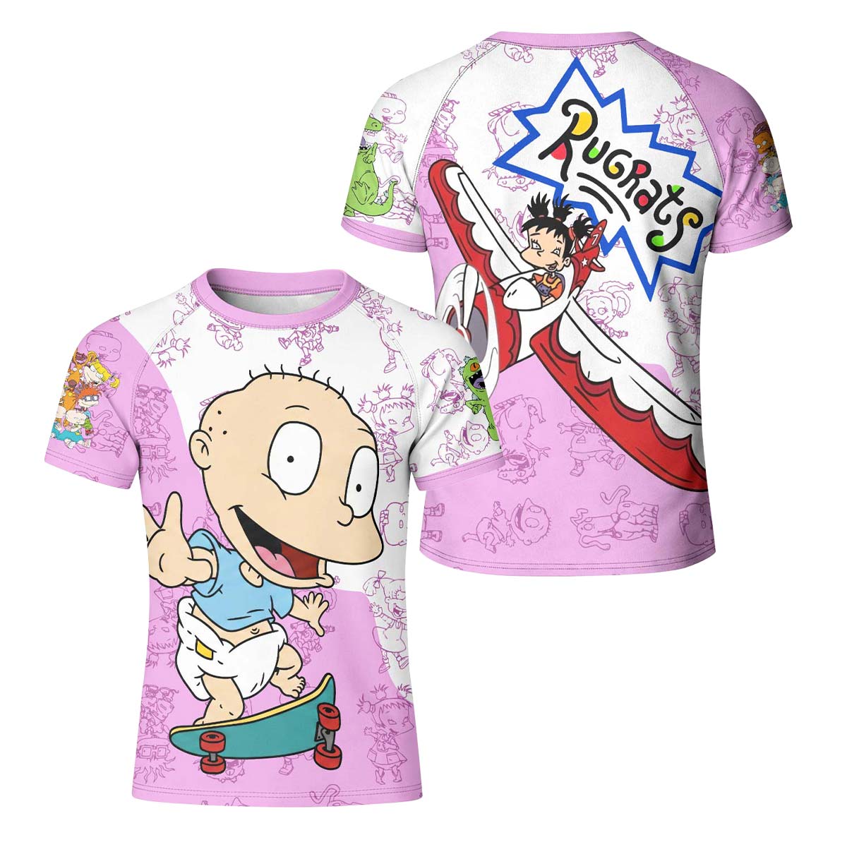 Rugrats Kimi And Tommy Kid Rash Guard