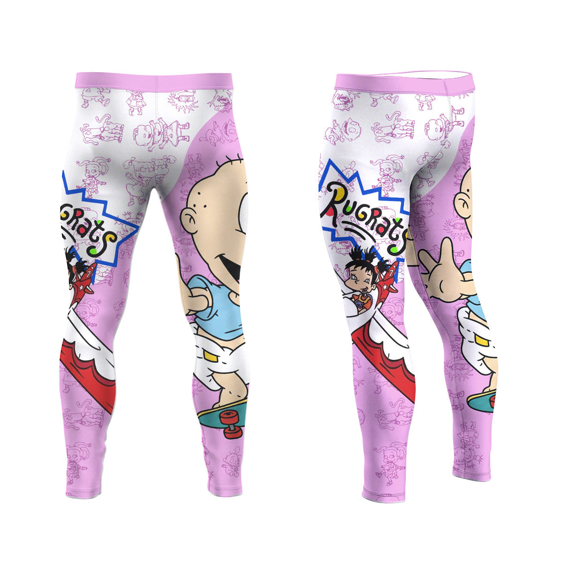  Rugrats Kimi And Tommy Men's Compression Leggings