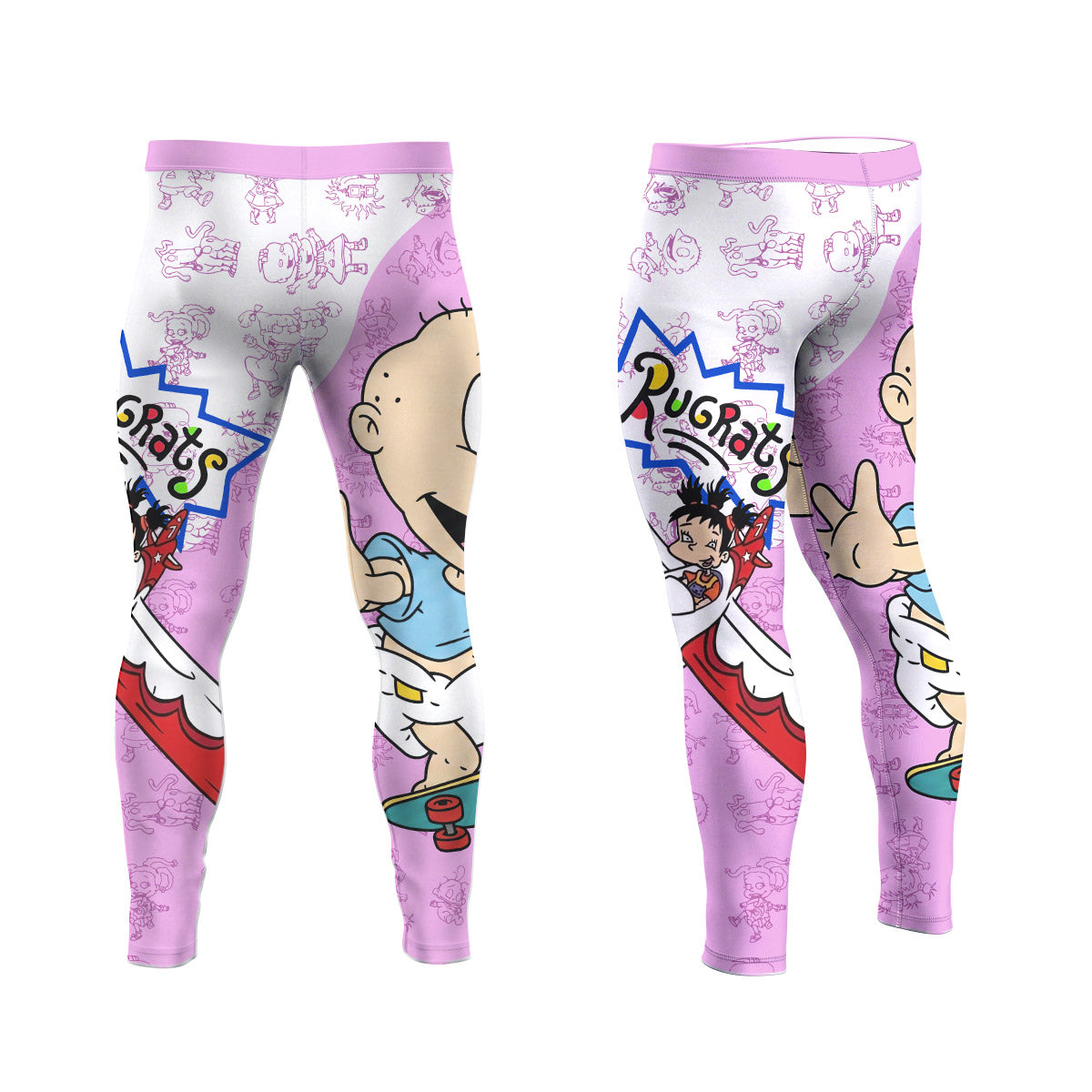  Rugrats Kimi And Tommy Men's Compression Leggings