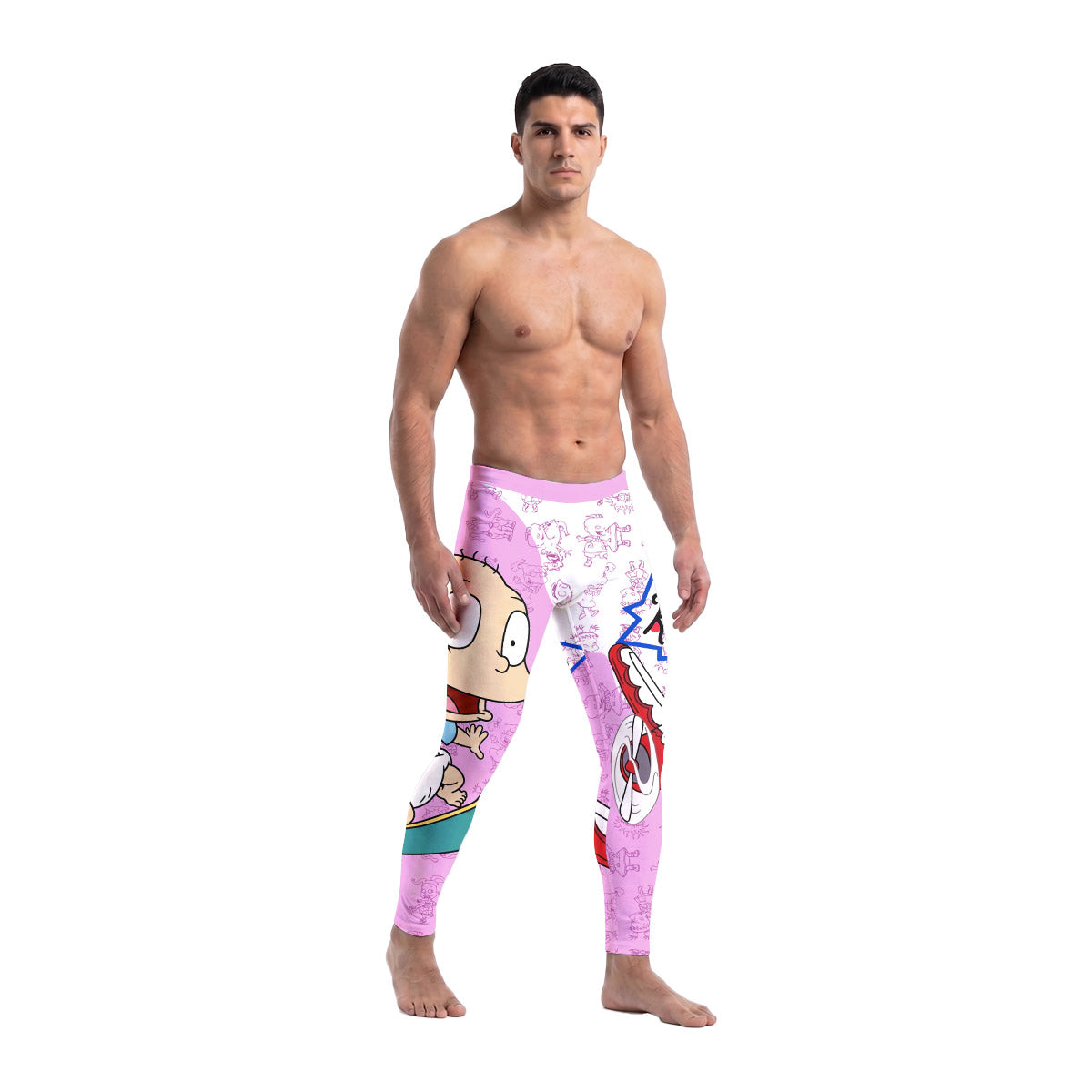 Rugrats Kimi And Tommy Men's Compression Leggings
