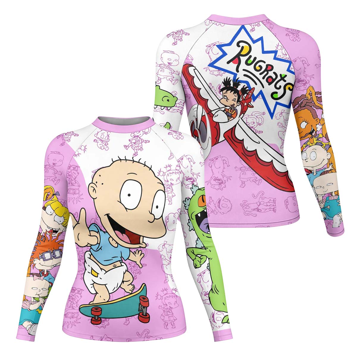 Rugrats Kimi And Tommy Rash Guard
