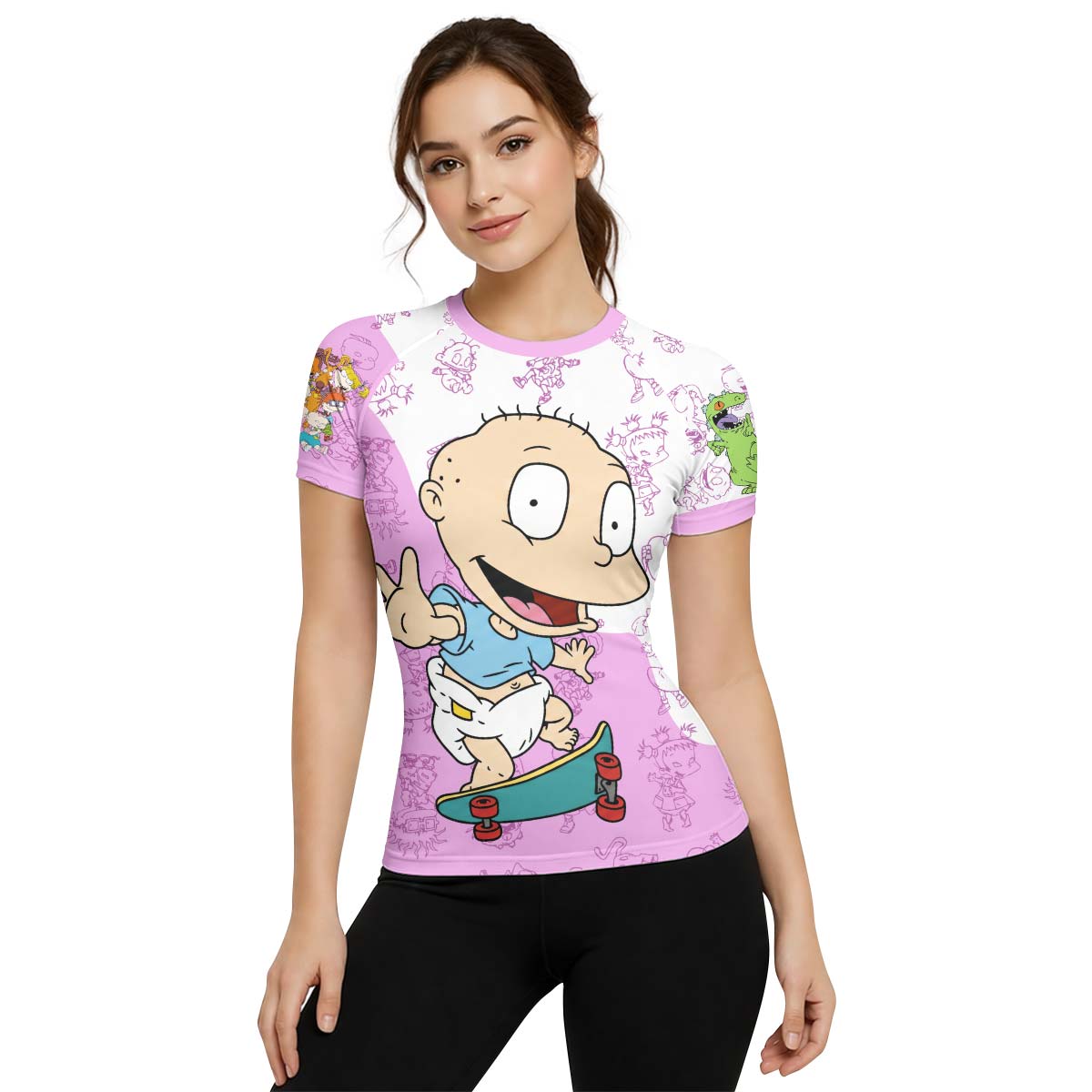Rugrats Kimi And Tommy Rash Guard
