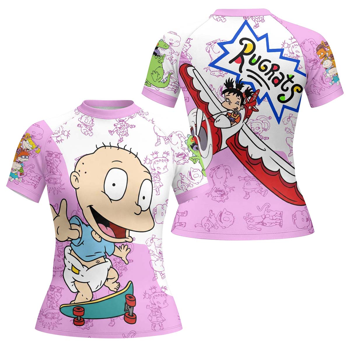 Rugrats Kimi And Tommy Rash Guard