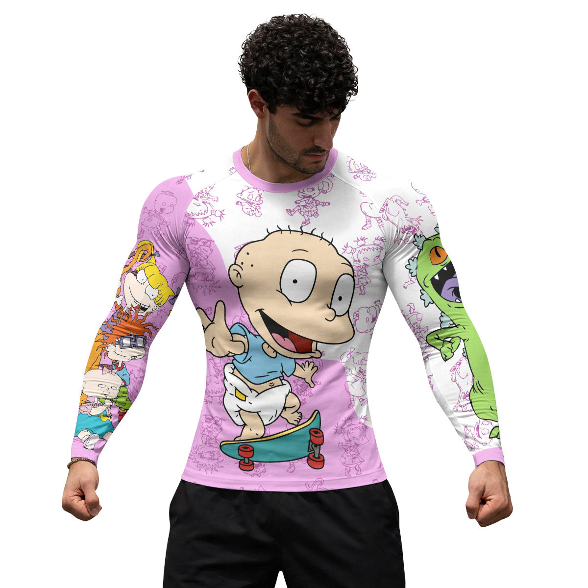 Rugrats Kimi And Tommy Rash Guard