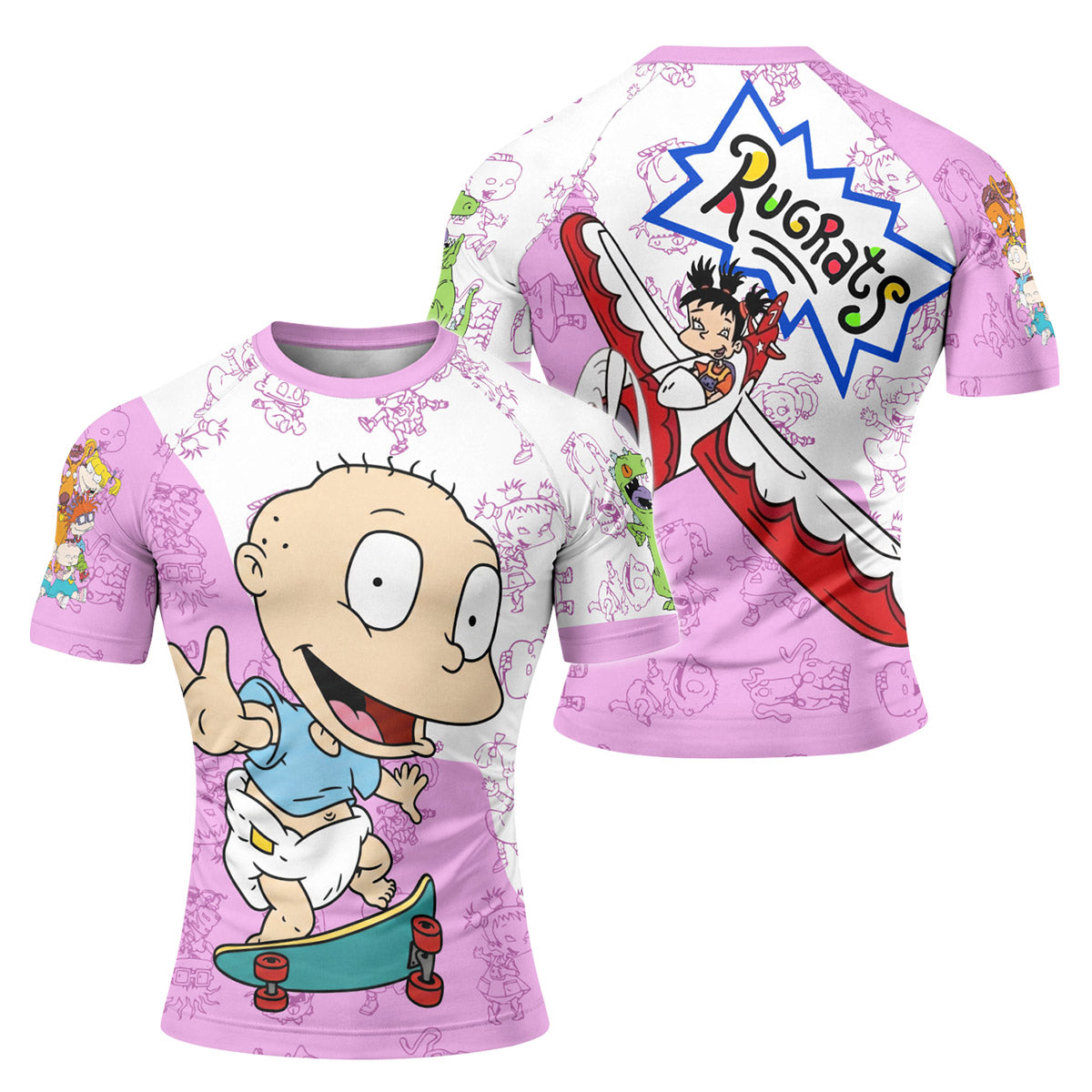 Rugrats Kimi And Tommy Rash Guard