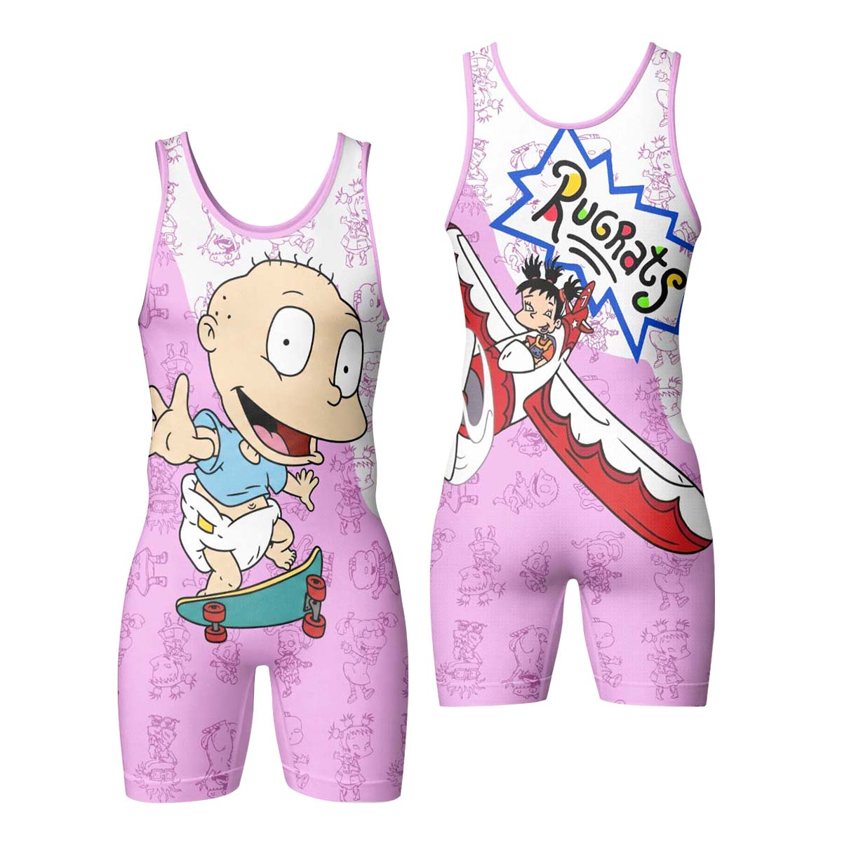 Rugrats Kimi And Tommy Wrestling Singlet