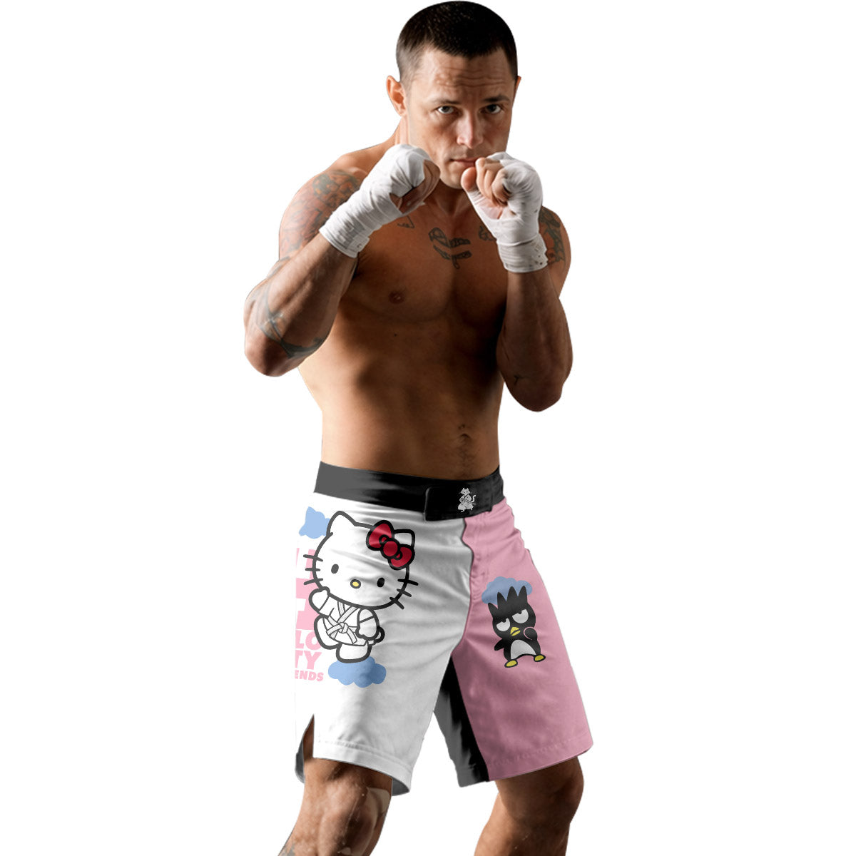 Sanrio Hello Kitty And Friend Fight Shorts