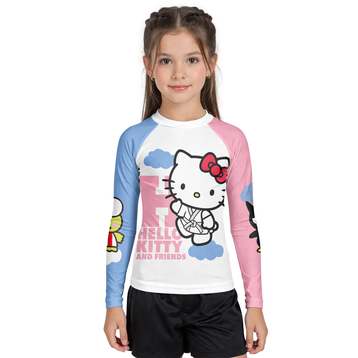 Sanrio Hello Kitty And Friend Kid Rash Guard