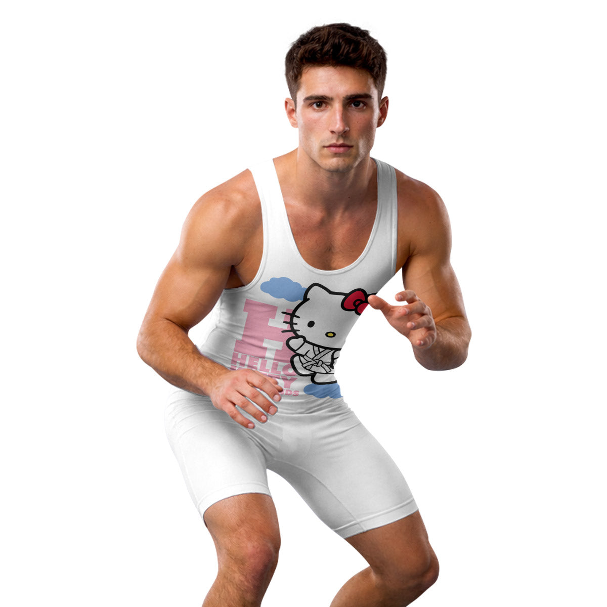 Sanrio Hello Kitty And Friend Wrestling Singlet