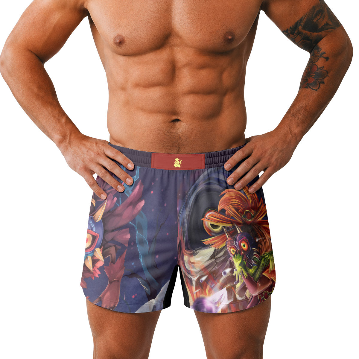  Skull Kid Majora's Mask Grappling Shorts